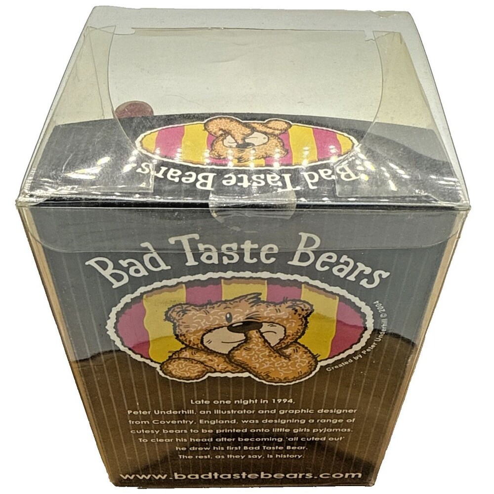 Vintage Bad Taste Bear Vladimir Vodka IV Collectible Figure Handpainted - Picture 8 of 13
